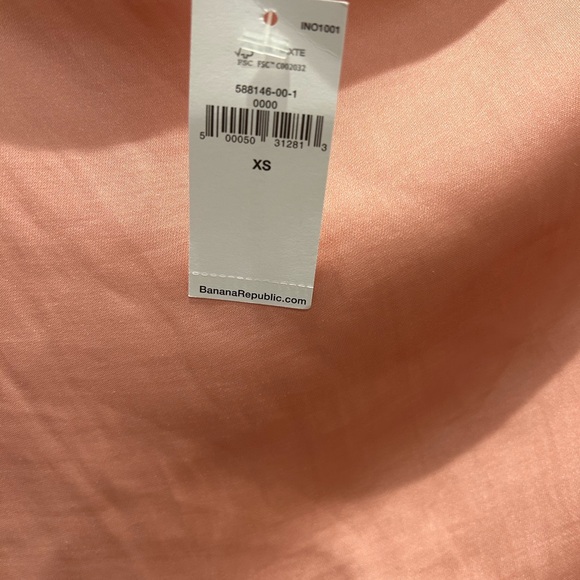 NWT Banana Republic One Shoulder Blouse Size XS - Picture 2 of 4